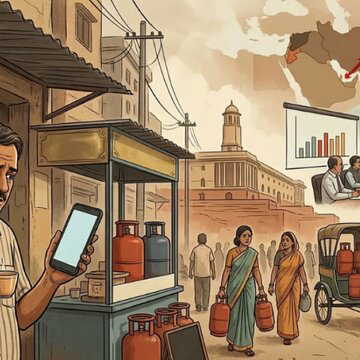 पश्चिम एशिया के युद्ध के कारण गैस को लेकर केंद्र सरकार परेशान