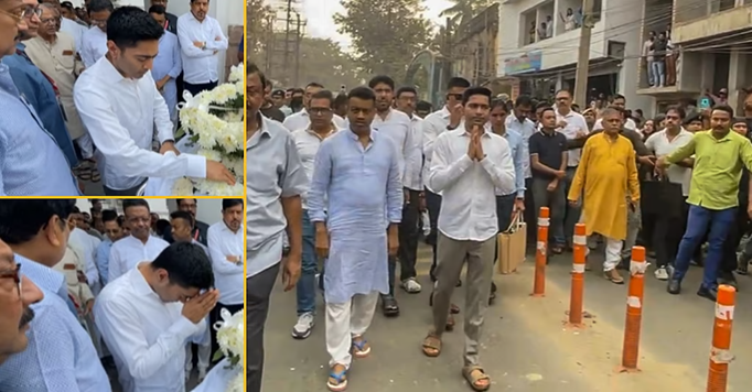 हालीसहर में मुकुल राय का अंतिम संस्कार संपन्न, अभिषेक बनर्जी लगातार रहे उपस्थित