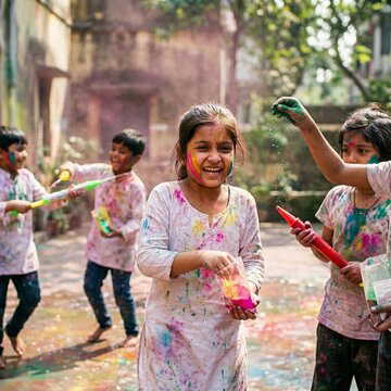 होली खेलते समय यदि बच्चे की आंख में रंग चला जाए, क्या करेंगे?