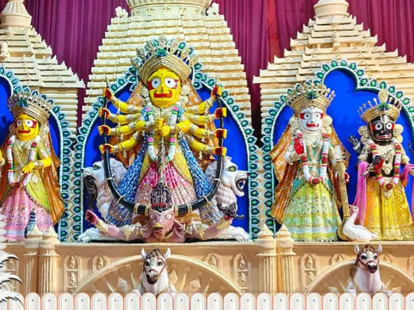 चंदननगर में प्रभु जगन्नाथ के रुप में ही होने वाली है मां दुर्गा की आराधना, जानिए कहां?