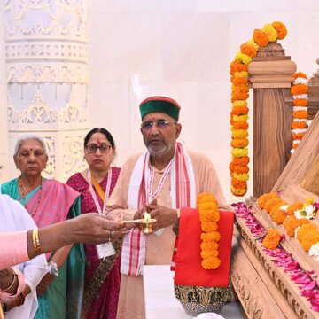 अयोध्या में राष्ट्रपति मुर्मू ने की श्रीराम यंत्र की स्थापना, बोलीं—'यह जीवन का गौरवपूर्ण क्षण'