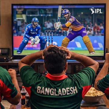 मुस्ताफिज़ुर विवाद: IPL प्रसारण बंद, बांग्लादेश ने अपने ही पैरों पर कुल्हाड़ी मार ली?