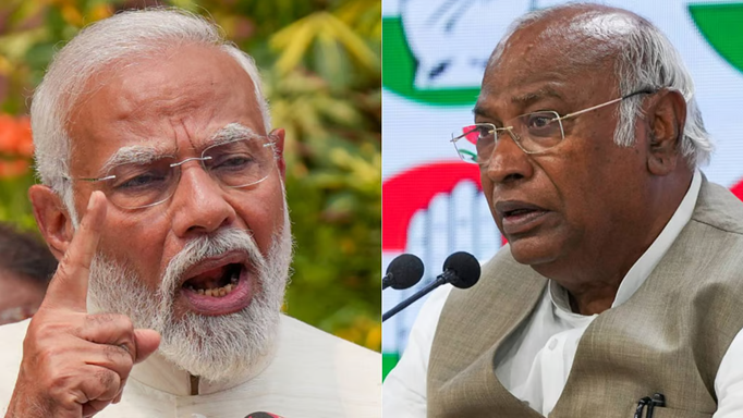 घुसपैठ के मुद्दे पर मल्लिकार्जुन खड़गे ने नरेंद्र मोदी पर साधा निशाना, कहा - अपनी गलती दूसरों पर थोपने की आदत है