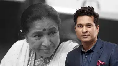 'ऐसा लगता है समय ही थम गया,' आशा भोसले के निधन पर सचिन का भावुक पोस्ट
