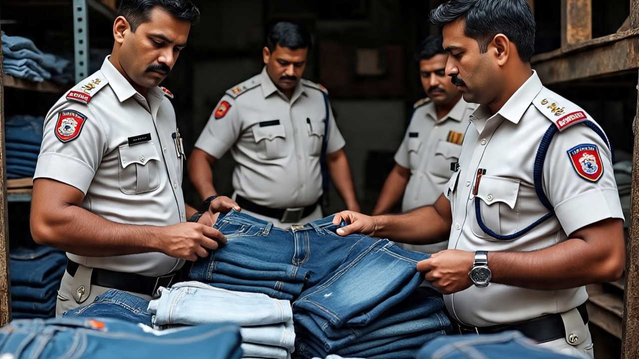 दिल्ली पुलिस ने नकली ब्रांडेड जीन्स रैकेट का किया पर्दाफाश, चार गिरफ्तार