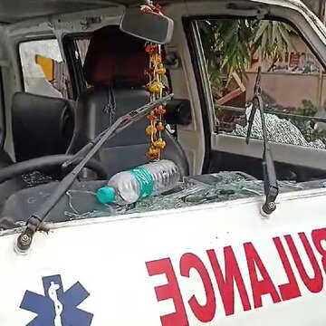 मरीज की मौत के बाद एम्बुलेंस में तोड़फोड़, हावड़ा अस्पताल में अफरातफरी