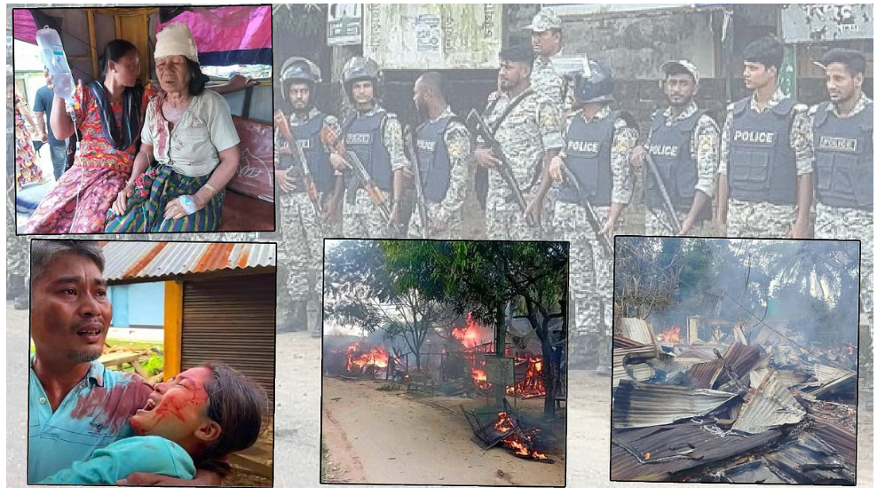 बांग्लादेश के खागड़ाछड़ि में हिंसा का आरोप भारत पर, हालांकि आरोप का विरोध भी उसी देश में