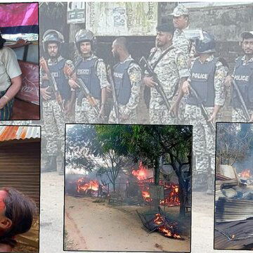 बांग्लादेश के खागड़ाछड़ि में हिंसा का आरोप भारत पर, हालांकि आरोप का विरोध भी उसी देश में