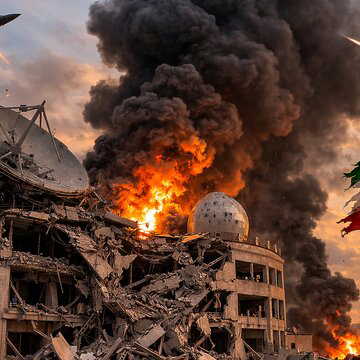 अमेरिका-इजराइल हमले में ईरान का वैज्ञानिक केंद्र मलबे में तब्दील