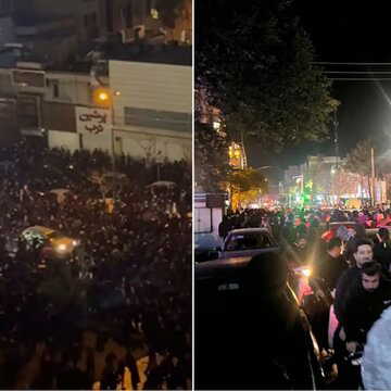 प्रदर्शन से उबाल पर ईरान, लाखों लोग सड़कों पर उतरे, इंटरनेट–टेलीफोन सेवाएँ बंद