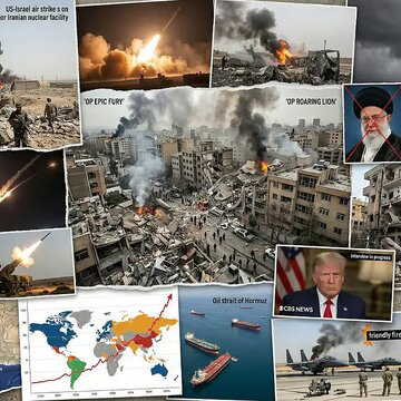 तीन दिनों में तबाही, 555 से अधिक मौतें: युद्ध की आग में जल रहा पश्चिम एशिया