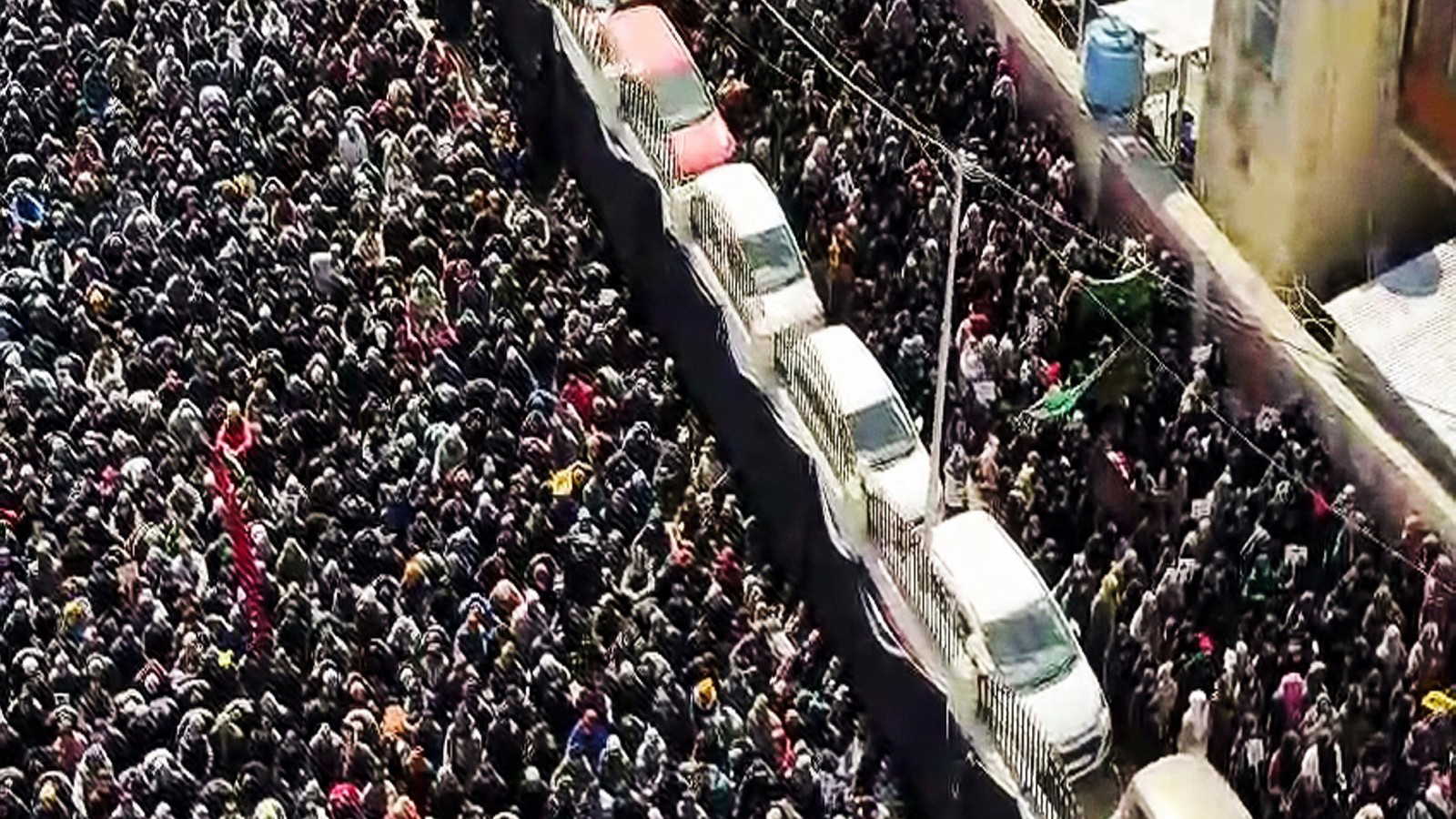 देशभर में मुसलमानों का ईरानी नेता खामेनेई की हत्या के खिलाफ प्रदर्शन