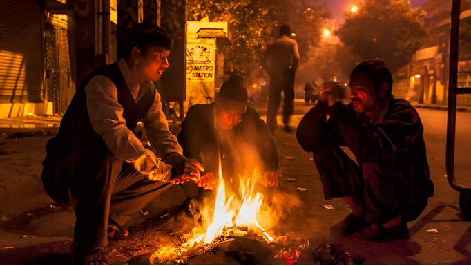 उत्तरी हवाओं ने ढाया सितम, कोलकाता में तापमान पहुंचा 10 डिग्री सेल्सियस से नीचे - मौसम का शीतलतम दिन
