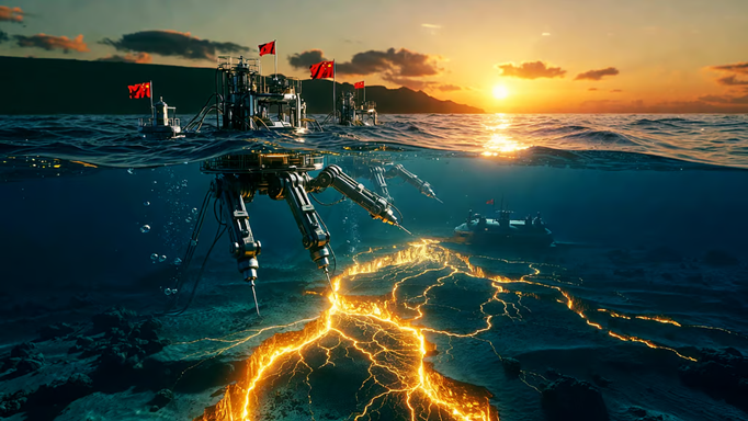 चीन के हाथ लगा कुबेर का खजाना, समुद्र के नीचे मिला सोने का पहाड़