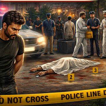 दिल्ली के सीआर पार्क में पिता-पुत्र की चाकू से हत्या, अभियुक्त हिरासत में