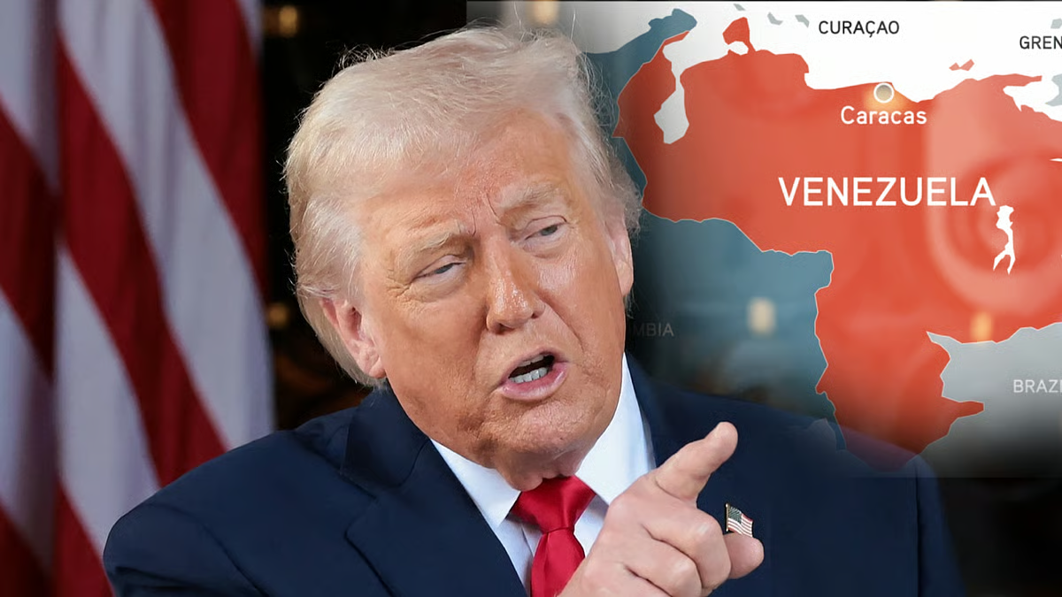 ट्रम्प का ऐलान: “वेनेजुएला की बागडोर फिलहाल अमेरिका के हाथ में रहेगी”