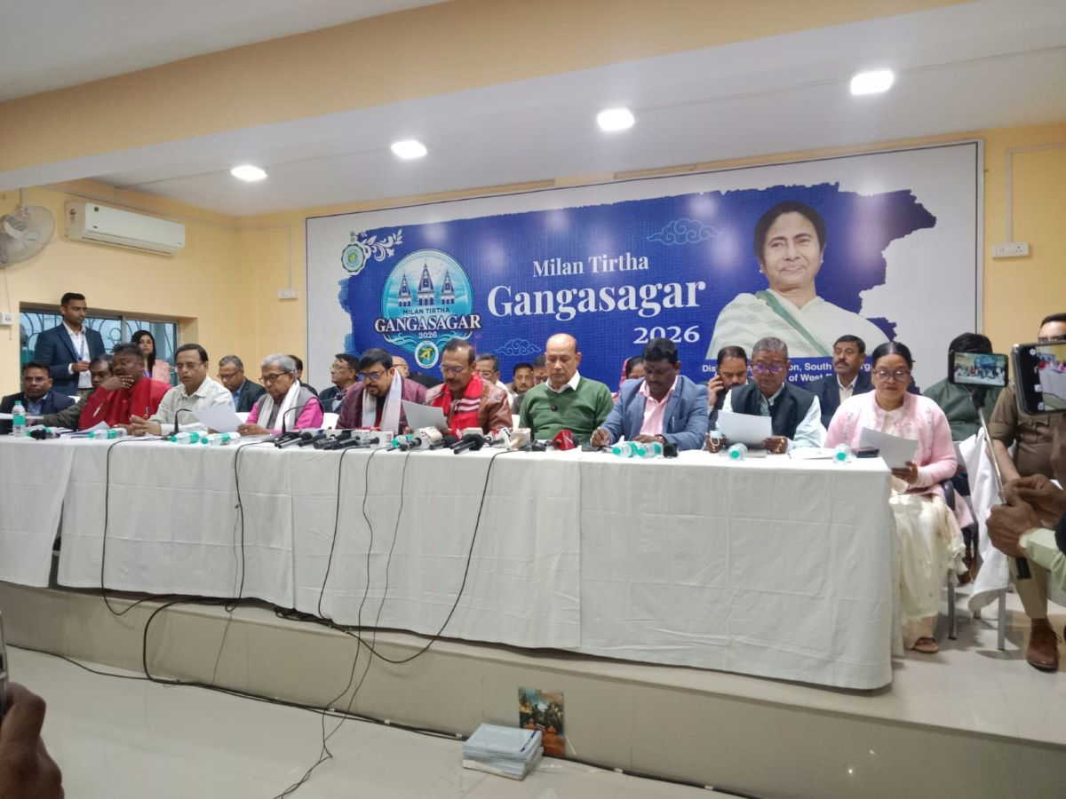 गंगासागर में पहुंचे 60 लाख तीर्थयात्री, बढ़ती भीड़ को लेकर बढ़ रही हैं व्यवस्थाएं