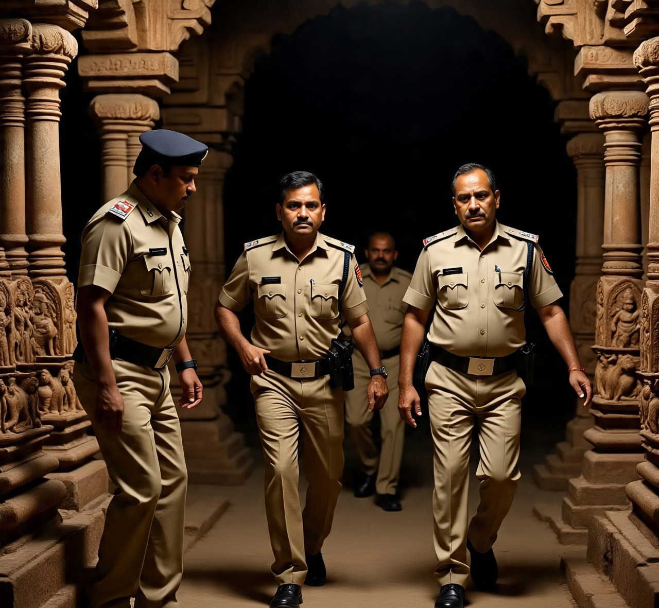 मध्य प्रदेश के मंदिर परिसर में अश्लीलता, पुलिस ने रातभर जांच कर अभियुक्त को पकड़ा