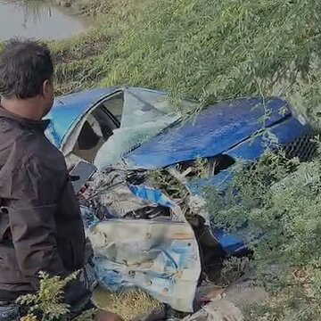 संदेशखाली के शाहजहां के खिलाफ प्रमुख गवाह की कार को ट्रक ने मारी टक्कर, 2 की मौत