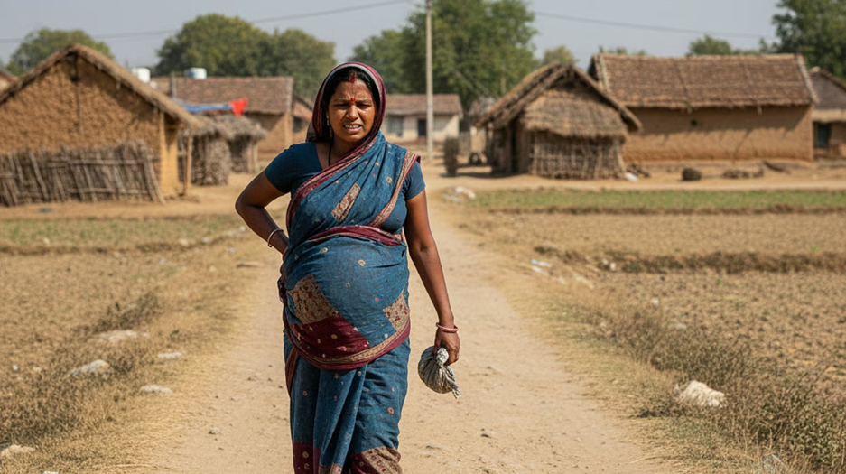 इलाज और सड़क की कमी से 6 किमी पैदल चली गर्भवती, मां और बच्चे की मौत