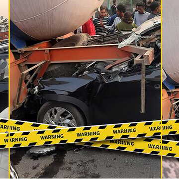 बेटे को एयरपोर्ट छोड़ने कोलकाता जा रहे माता-पिता भीषण सड़क हादसे का शिकार, तीनों की हुई मौत