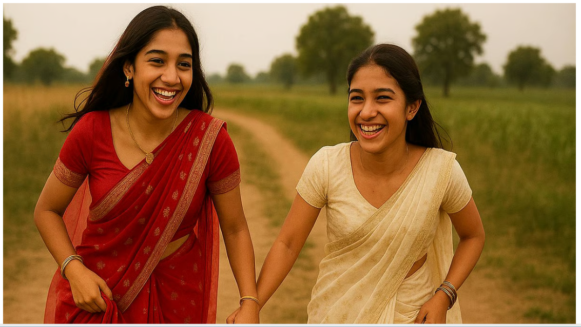 गुप्त प्रेमः पति और बच्चे का साथ छोड़ कर चचेरी ननद के साथ फरार