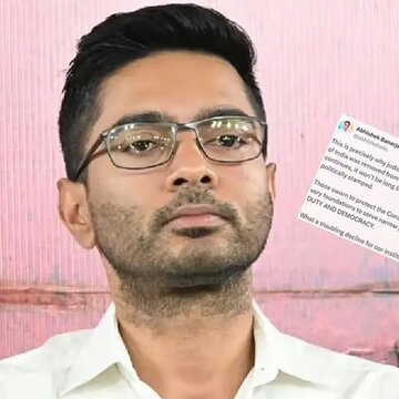 Bengal Election : चुनाव आयोग के पत्र पर भाजपा का 'कमल छाप'? अभिषेक बनर्जी का बड़ा सवाल