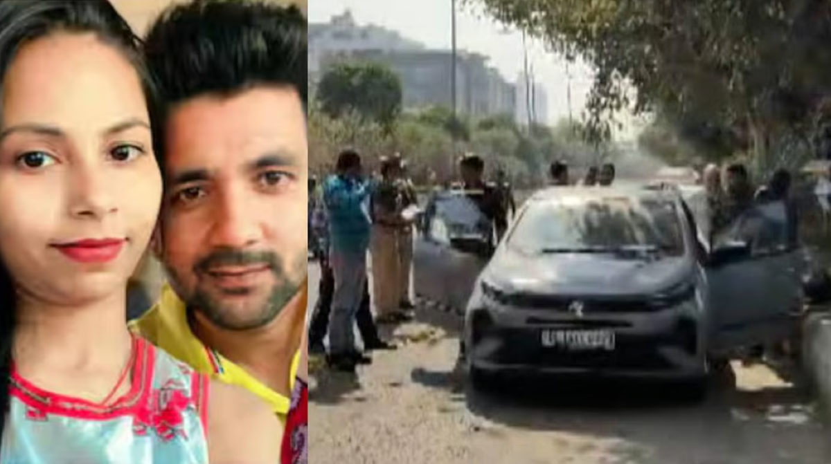 व्हाट्सएप मैसेज में छुपा रहस्य, नोएडा में कार से जोड़े की लाश बरामद