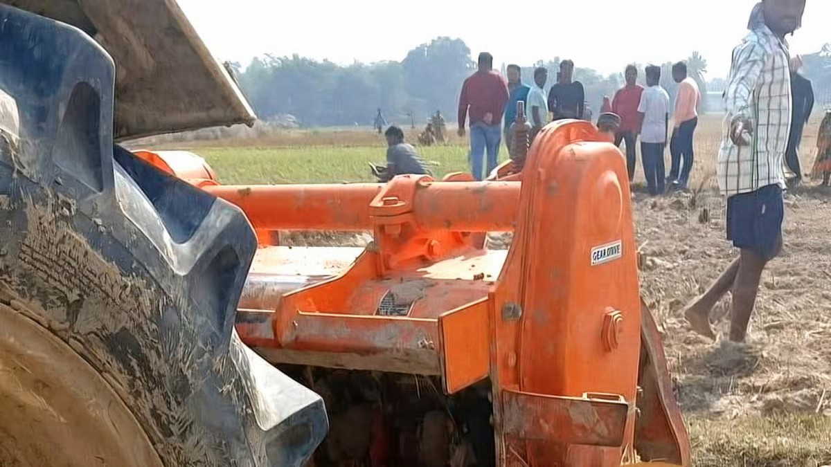 अपने ही घर का ट्रैक्टर बना काल