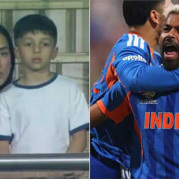 हार्दिक आउट होते ही पिता पर गुस्से से आगबबूला, सबके सामने जो किया अगस्त्य ने…