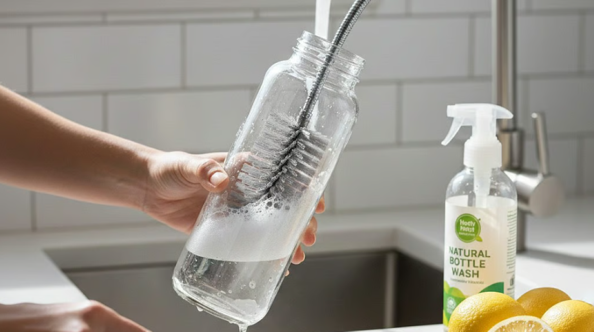 घर : पानी की बोतल को बैक्टीरिया रहित रखने के लिए नियमित सफाई क्यों है जरूरी?