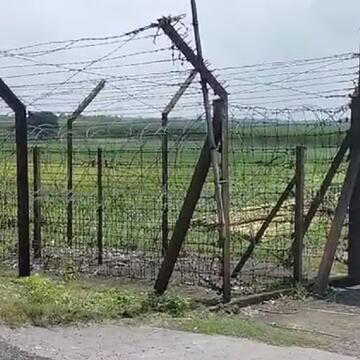 भारत-बांग्लादेश सीमा पर कांटेदार तार की बाड़ लगाने के लिए मालदह में भूमि अधिग्रहण शुरू
