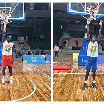 यूनिवर्सिटी गेम्स में विदेशी खिलाड़ियों का दबदबा, भारत की बास्केटबॉल टीम में चीमा-एमेकारा