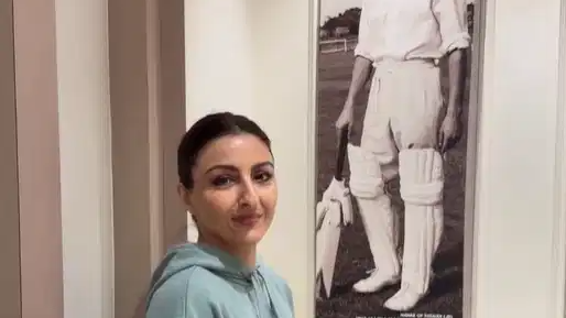 पिता मंसूर अली खान पटौदी की याद में इडेन गार्डेन पहुंची सोहा अली खान, क्यों किया 1974 टेस्ट का जिक्र?