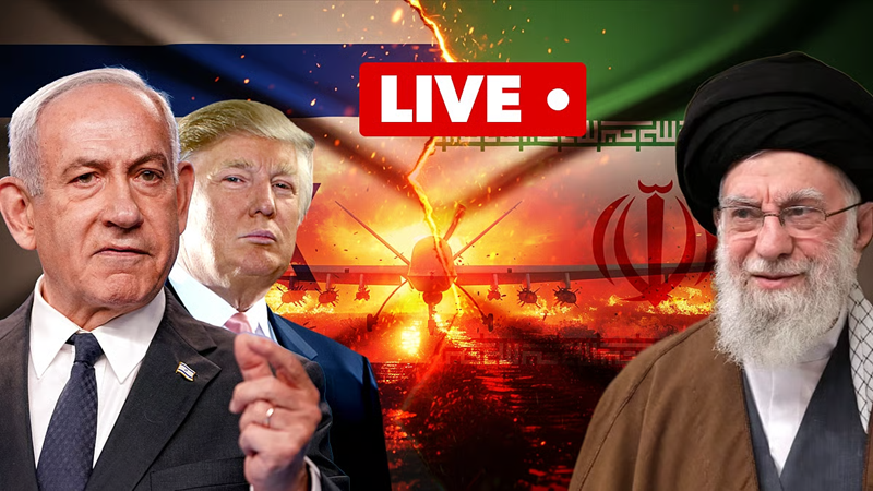 Live : US-Israel Iran War : पश्चिम एशिया में बजा युद्ध का बिगुल, तीन देशों में भीषण संघर्ष