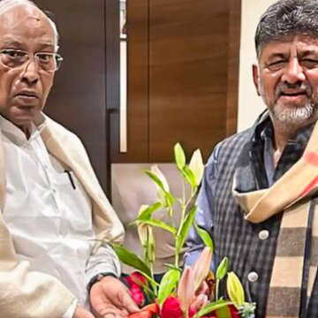 खड़गे से शिवकुमार की मुलाकात ने बढ़ाई सियासी हलचल, सीएम बदलाव की अटकलें तेज