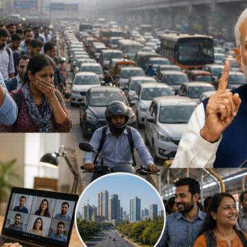 ‘जाम में पिस रही जिंदगी’, वर्क फ्रॉम होम को मिला जनता का समर्थन