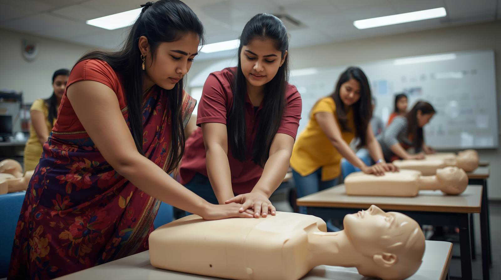 सीपीआर का अभ्यास कर 4,000 से अधिक छात्रों ने बनाया गिनीज़ वर्ल्ड रिकॉर्ड