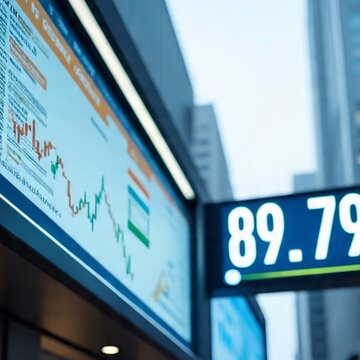 रुपया अंतर-दिवसीय कारोबार में डॉलर के मुकाबले 89.79 के रिकॉर्ड निचले स्तर पर