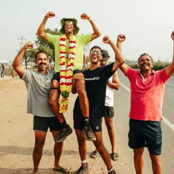 कुष्ठ-प्रभावित बच्चों के समर्थन में युवा एथलीट का 5,000 किमी दौड़ अभियान