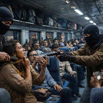 सतारा में सह्याद्री एक्सप्रेस में बड़ी लूट: सिग्नल से छेड़छाड़ कर ट्रेन रोकी, यात्रियों से मोबाइल और गहने छीने