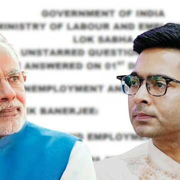 देश में बेरोजगारी का ब्योरा मांगते हुए संसद में अभिषेक ने किया सवाल, केंद्रीय मंत्री ने दिया जवाब