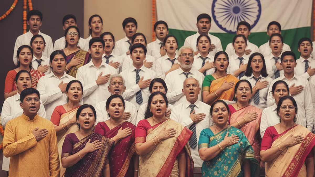 ‘वंदे मातरम’ की विज्ञप्ति में गलत बोल छपे, नया हंगामा शुरू