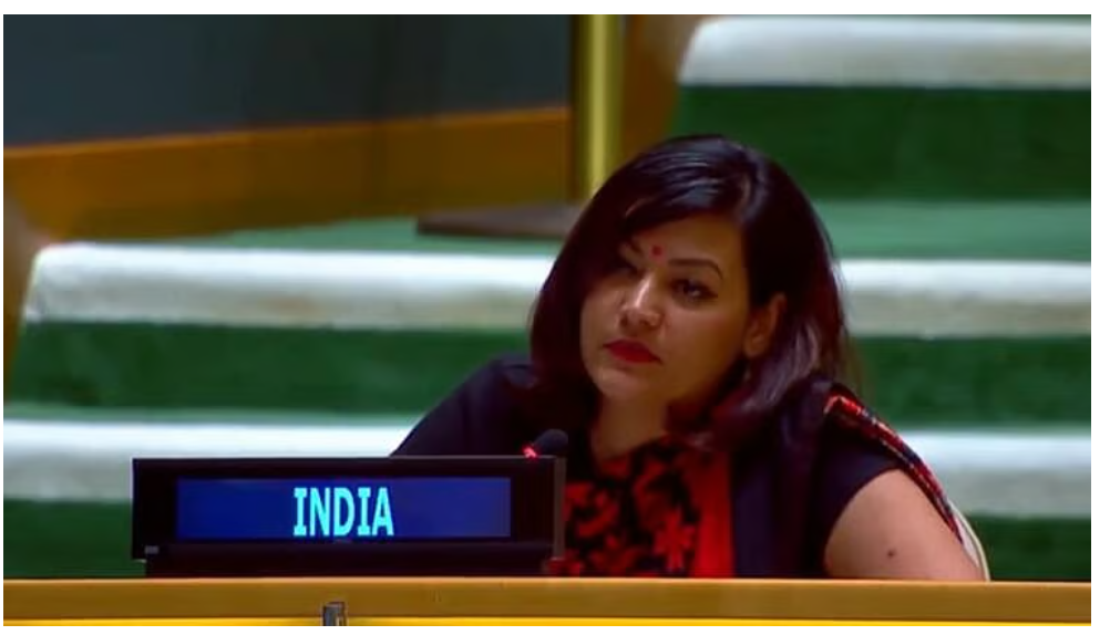 संयुक्त राष्ट्र में पाक प्रधानमंत्री के भाषण को भारत ने 'अतार्किक नाटक' करार दिया