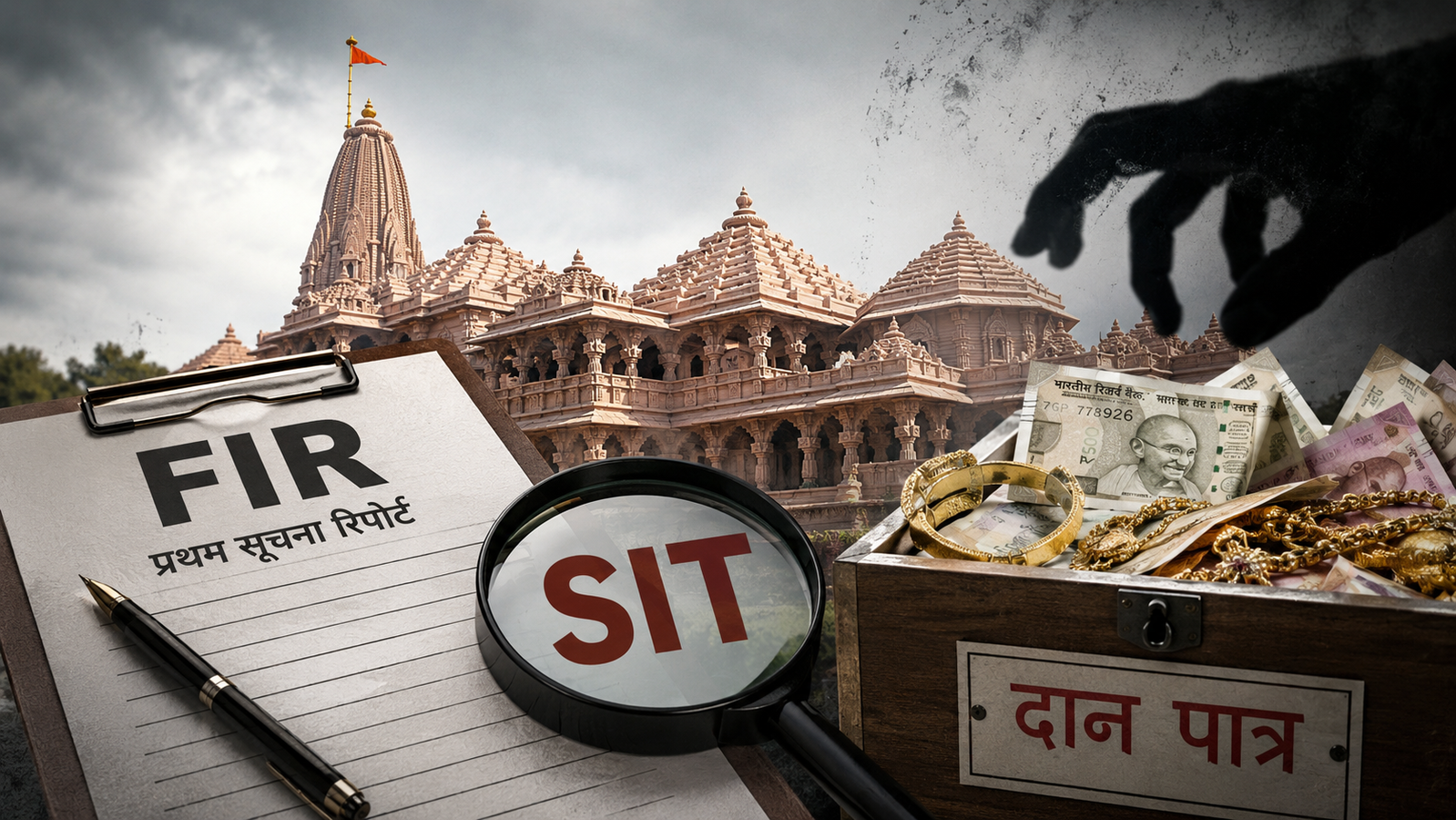 अयोध्या राम मंदिर चढ़ावा गबन मामले में एसआईटी रिपोर्ट के बाद FIR