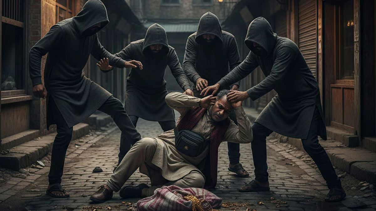 हावड़ाः बंदूक की नोंक पर व्यवसायी से जेवर छिनताई