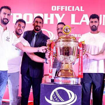 एशियन लीजेंड्स लीग सीजन 2 की ट्रॉफी का अनावरण, 2 जून से शुरू होगा एक्शन