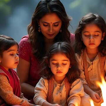 एक ही चिता पर सजी मां और तीन मासूमों की अर्थी, पानी के टैंक में मिले थे तीनों के शव