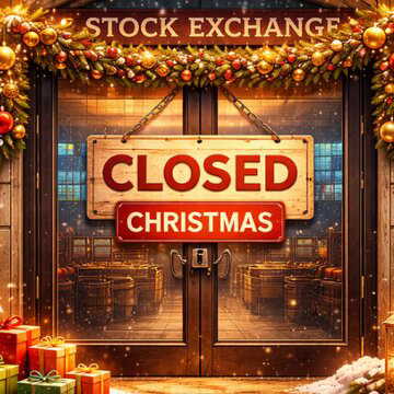 क्रिसमस पर बंद रहेगा शेयर बाजार? 2026 में स्टॉक मार्केट की छुट्टियां कब हैं?