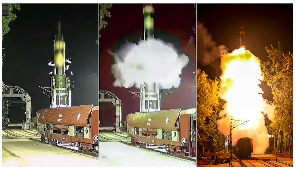 ट्रेन पर चढ़ी अग्नि प्राइम, छिपाकर रखो और अचानक दुश्मन पर हमला बोल दो, युद्ध क्षेत्र में भारत और मजबूत